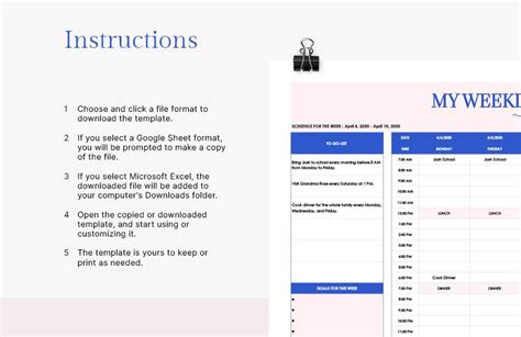 Image result for Excel Weekly Schedule Spreadsheet Editable