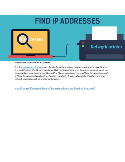 Image result for HP Printer IP