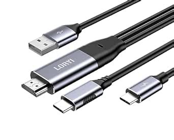 HDMI to USB-C Converter Cable, 4K@60Hz, Xreal Air, 2.5m, USB-C Powered ...