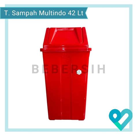 Jual Tempat Sampah Multindo 42 Liter Organik Non Organik Limbah B3 ...