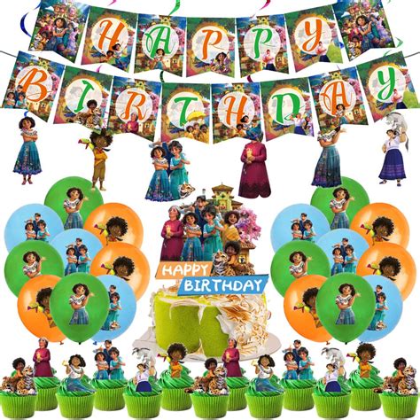 Buy SSBEST 64 Pcs Magic Movie Birthday Party Supplies Birthday ...