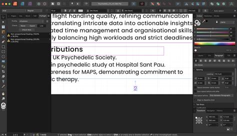 Affinity Publisher: I can't get rid of outline on text and shapes ...