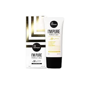 SUNTIQUE I'M Pure Perfect Cica 50Ml | No White Cast | SPF 50 Protection ...