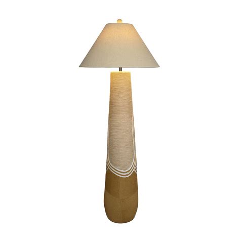 Harlee Natural Woven Floor Lamp – TOV Furniture