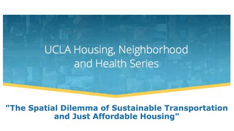 The Spatial Dilemma of Sustainable Transportation and Just Affordable ...