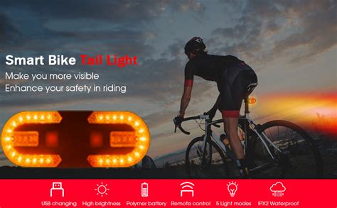 Buy amiciVision Wireless Tail Light for Bicycle, 38 LED Rechargeable ...
