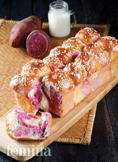 resep roti goreng ubi ungu