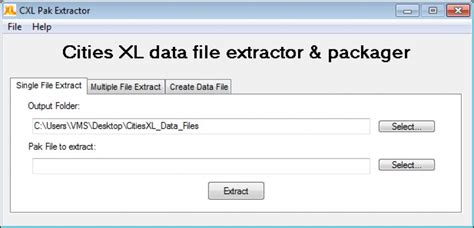 Open Pak File 的图像结果