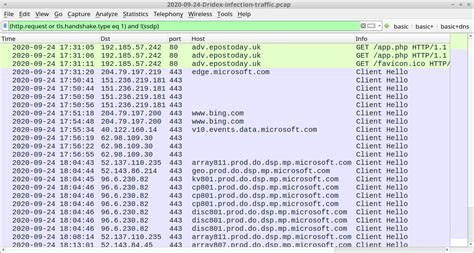 Wireshark Tutorial: Examining Dridex Infection Traffic
