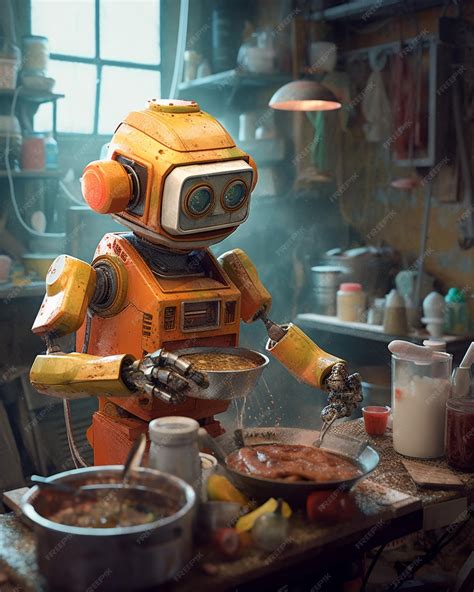 Robot Cooking Front View 的图像结果