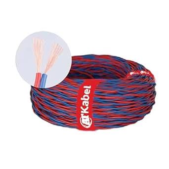 AT Kabel Flexible PVC Wire 30/76 2 Core Electrical Wire, Home ...
