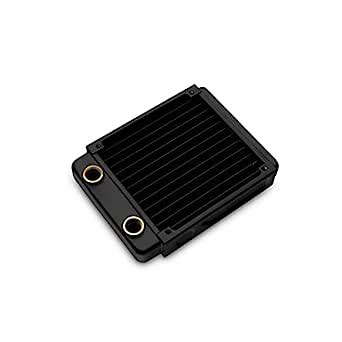 EKWB EK-CoolStream Classic SE 120 Slim Radiator, Single Fan, Black ...