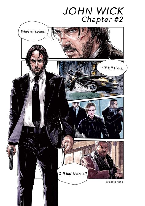 Pin by mike obango on john wick | John wick movie, John wick, Comic art