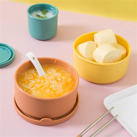 Buy Silicone Food Storage Containers, Silicone Bowl With Lid ...