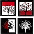 Indianara Framed Wall Hanging Paintings without glass 18x18x1-cm(Brown ...