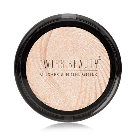 Buy Swiss Beauty Professional Baked Highlighter, Face Makeup, Bronze ...