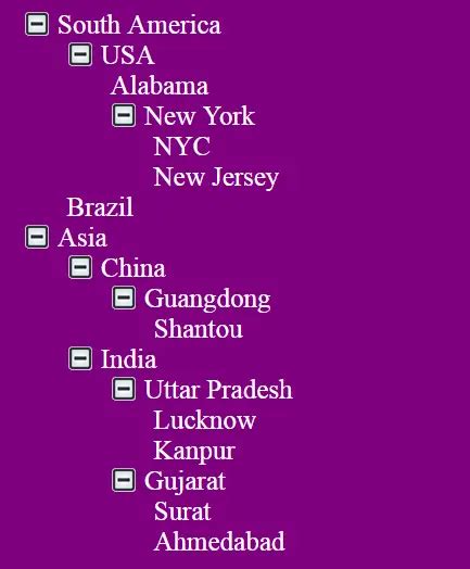 Image result for TreeView jQuery