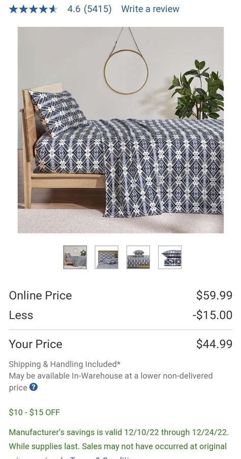Pendleton flannel sheets on sale : r/Costco