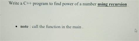 Find the Power of Any Number Using Recursion C Program 的图像结果