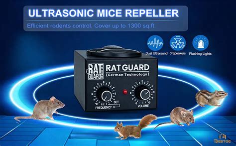 BESTEE ENTERPRISE Ultrasonic Rat Repellent Machine (1000-1500 Sq Ft ...