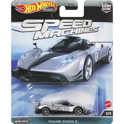 Premium Hot Wheels Speed Machines - Pagani Zonda R – Cocoland Toys