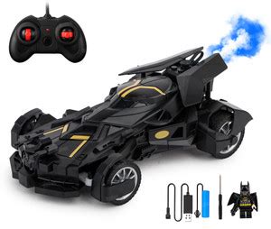 FIDDLERZ Remote Control Car for Kids with Mist Spray Flashing Lights ...
