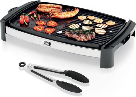 Amazon.com: LEBENLANG 18" Large Electric Griddle Grill - For Eggs ...