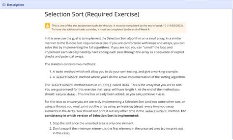 Image result for Selection Sort by Input User Java
