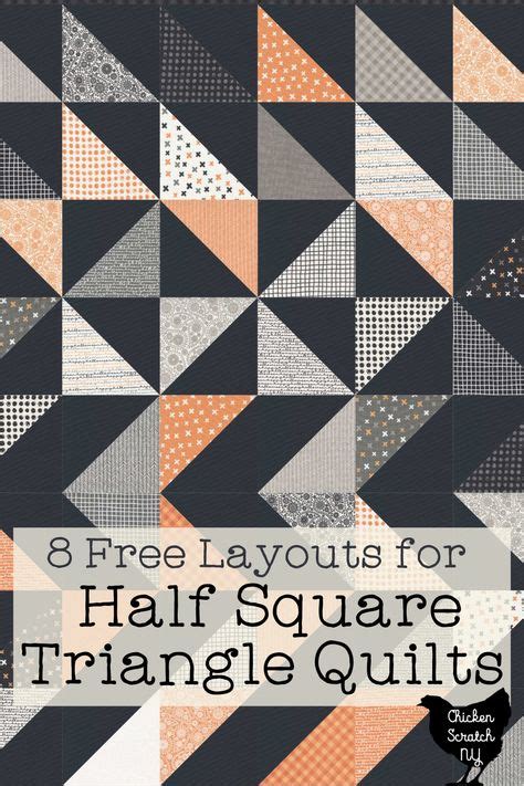 Image result for Easy Half Square Triangle Patterns