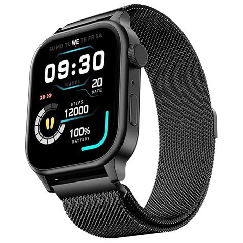 Fire-Boltt Rise Round Smart Watch 1.85″ HD Display with Bluetooth ...