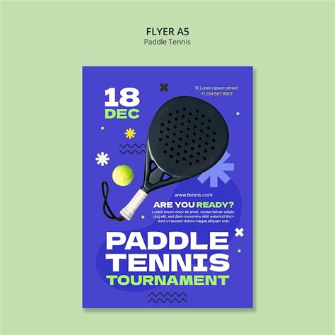 Padel tennis PSD, High Quality Free PSD Templates for Download | Freepik