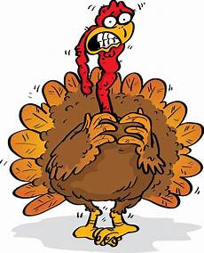 Scared Turkey Clipart by Countdown To Turkey Day Inchon 1981 Kid Scared Turkey Clipart