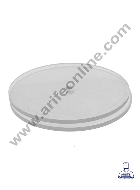 Cake Decor 10 Inch Round Clear Acrylic Cake Board With Hole Cake Cards ...