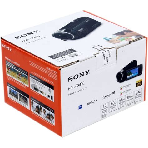 Видеокамера Sony Handycam HDR-CX405/B — купить, цена и характеристики ...