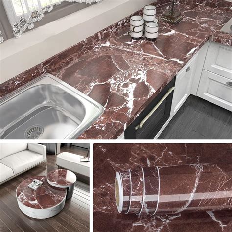 Wallcol Kitchen Wall Paper for Oil, Kitchen top Heat Resistance Sticker ...