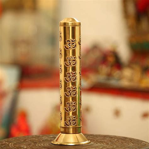 ArtKart Pure Brass Agarbatti Stand Incense Holder Agarbatti Holder with ...