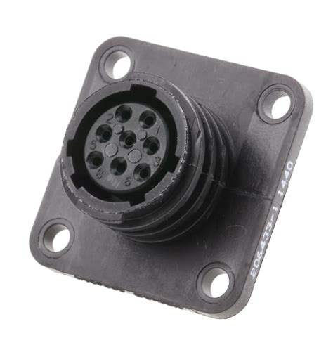 206433-1 TE Connectivity | TE Connectivity Circular Connector, 8 ...