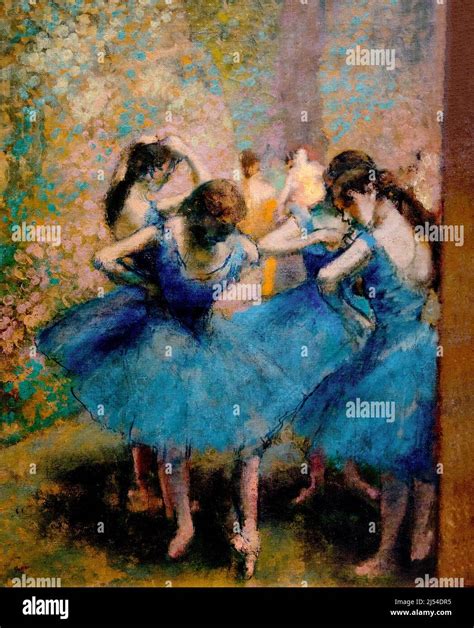 Degas Dancers In Blue