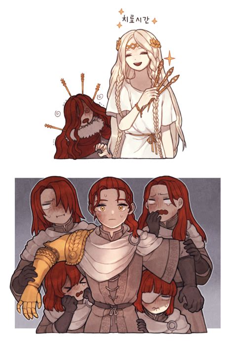 malenia blade of miquella, miquella, millicent, amy third sister ...