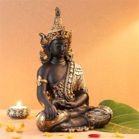 Resin Antique Gautam Buddha Statue – The Advitya