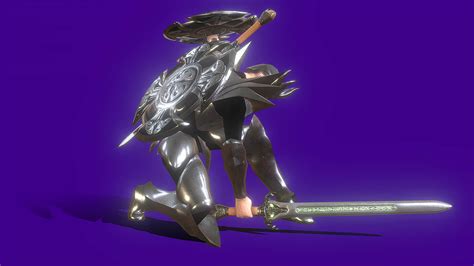 Low Poly Animated Dark Knight - Free 3D Model by stonelion7