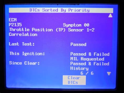 Image result for P2135 Code