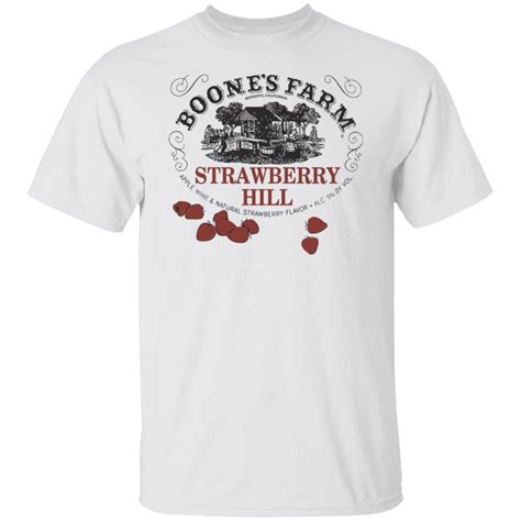 Boone's farm strawberry hill wine shirt - Bucktee.com