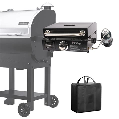 Uniflasy Portable Flat Top Griddle With Hood 16 Inch Grill | Desertcart ...