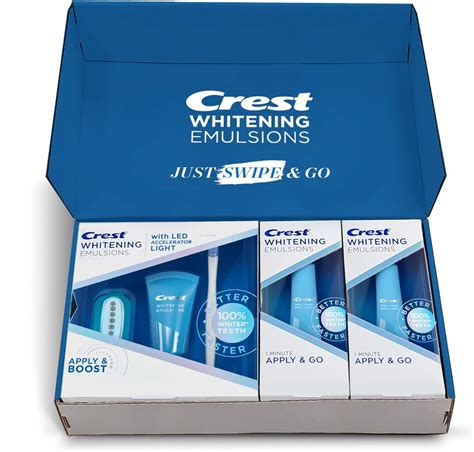 Crest Whitening Emulsion Kit at Larry Lee blog