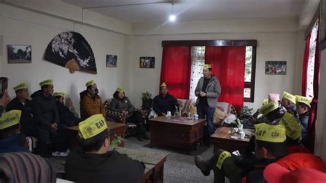 Sikkim: Chief ministerial candidate Ganesh Kumar Rai kick starts ...