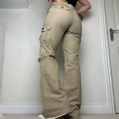 Women's Tan Trousers | Depop