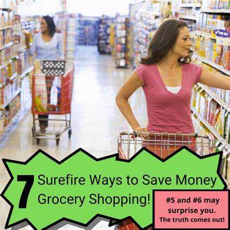 7 Surefire Ways to Save Money Grocery Shopping - Do More Than Exist