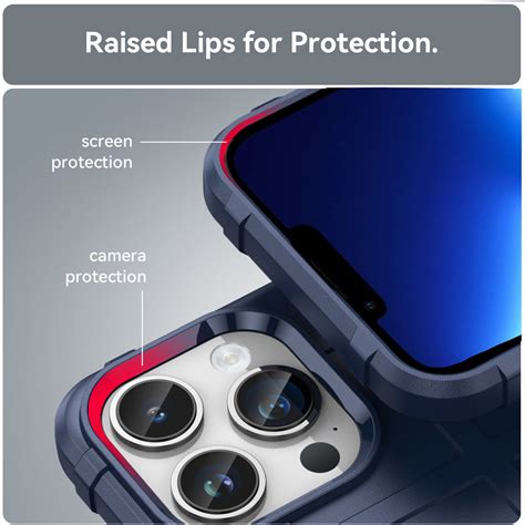 Casotec Shockproof Back Cover Case for Apple iPhone 13 Pro | 360 Degree ...