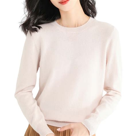 Duoif Sweaters for Women Trendy Light Sweaters for Women Long Sleeve ...